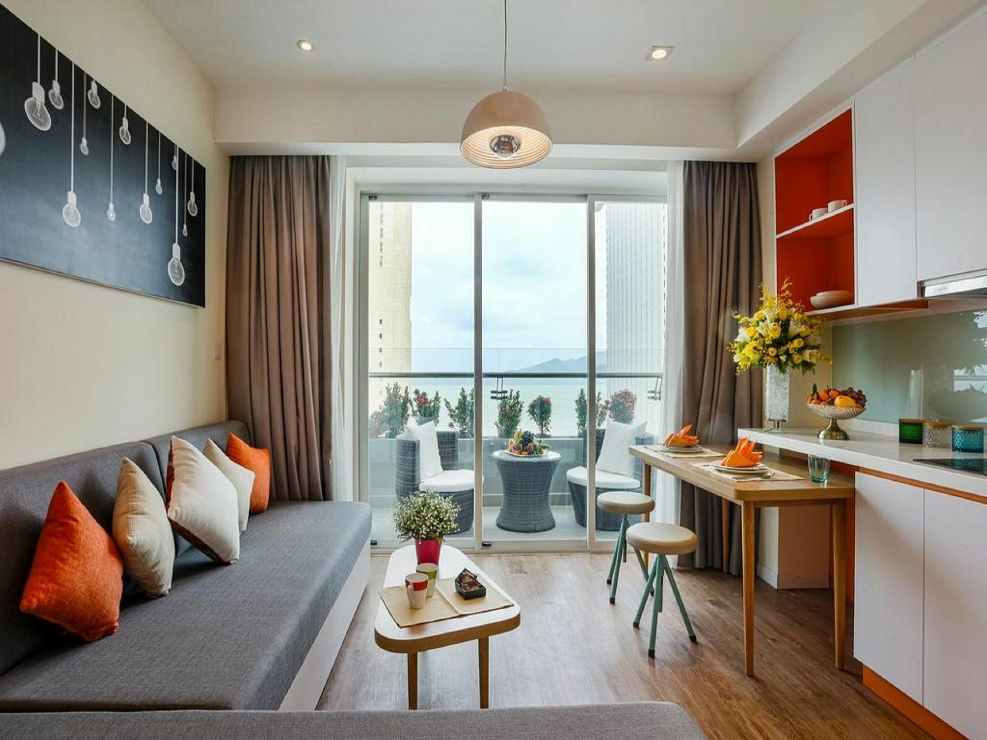 Atlantica Balcony Ocean View Serviced Apartment Nha Trang Buitenkant foto